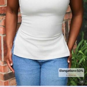 SHEIN White Tank Top for Women